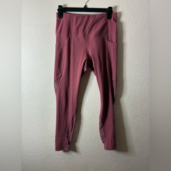 Active Life Rose Mauve Performance Leggings M - Picture 2 of 12